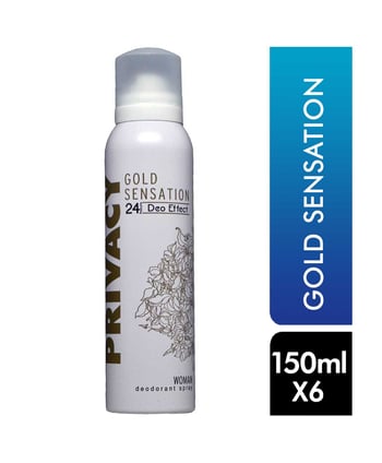 Privacy  Gold Sensation Kadın Deodorant Sprey 150 ml