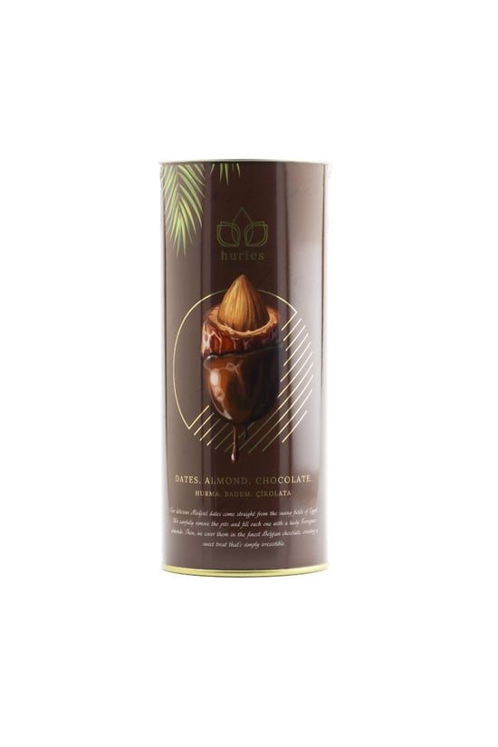 Sütlü Çikolata Kaplı Bademli Hurma 200 gr