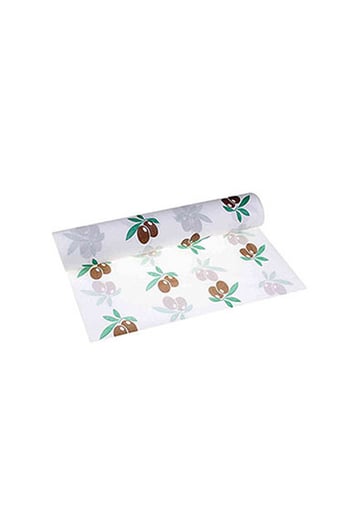 Roll-Up Rulo Kağıt Masa Örtüsü Zeytin Desenli 100 x 150cm 16 Yaprak 1 Rulo