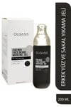 Olgasis For Men Face Washing Gel Erkekler Için Sakal Ve Yüz Yıkama Jeli Sabun Içermez Besleyici Nem 200 Ml