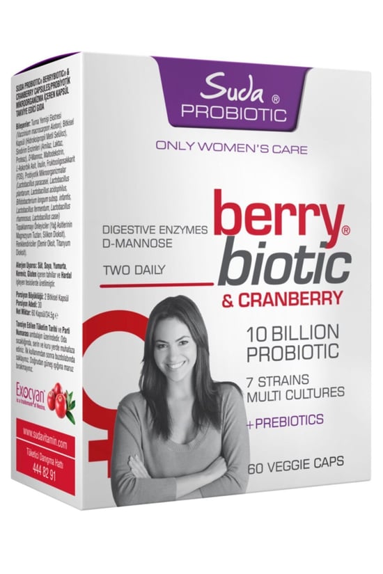 Suda Vitamin Probiotic Berry Biotic 60 Kapsül
