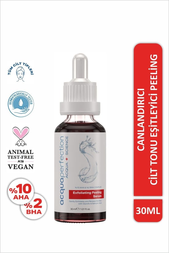 Acqua Perfection Exfoliating Cilt Tonu Eşitleyici Ve Yenileyici Peeling Serum 30 ml