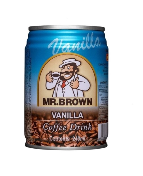 MR.BROWN VANİLLA AROMALI KAHVELİ İÇEÇEK 240 ML