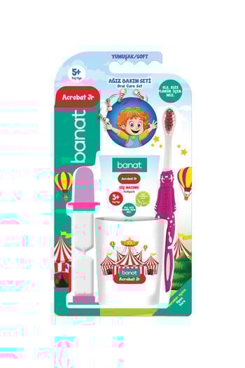 Banat Acrobat Çocuk Ağız Bakım Seti