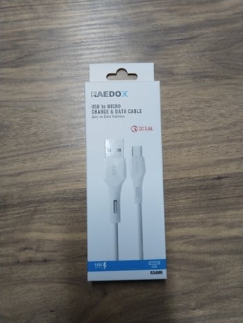 Raedox Hızlı Mikro Kablo 3.4A R34MK