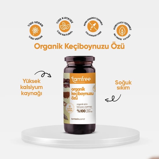 Tm Tarım Tam Free Organik Keçiboynuzu Özü	315 GR	150