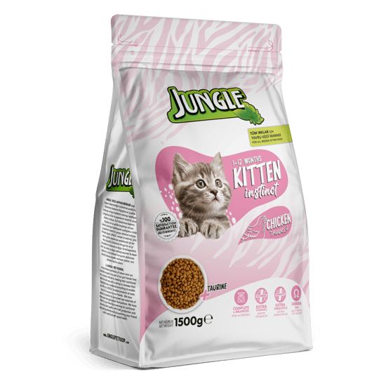 Jungle 1,5 Kg Kuru Kedi Maması Yavru Tavuklu Jngp-021