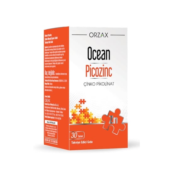 Ocean Picozinc Zinc Picolinate 30 Tablet 