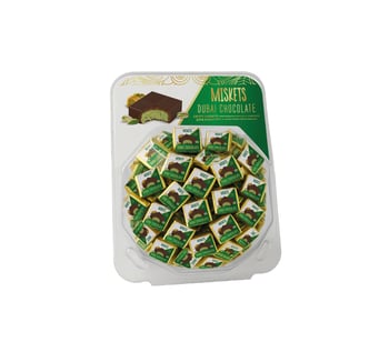 Dubai Çikolatası   Fanus Antep Fıstıklı  Çıtır Kadayıflı Dolgulu Süt. Tablet Çik. 13  gr