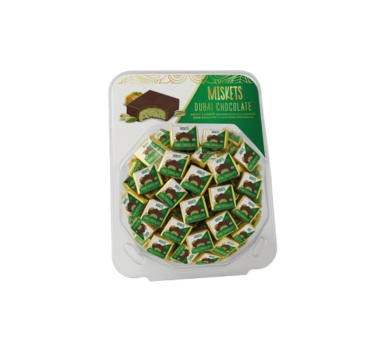 Dubai Çikolatası   Fanus Antep Fıstıklı  Çıtır Kadayıflı Dolgulu Süt. Tablet Çik. 13  gr