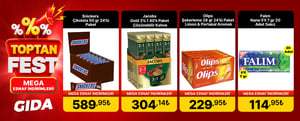 ToptanFestte Gıda Ürünlerinde Fırsatlar! kampanya resmi