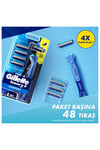 Gillette Sensor 3 Plus Comfort Makine + 4 Bıçak
