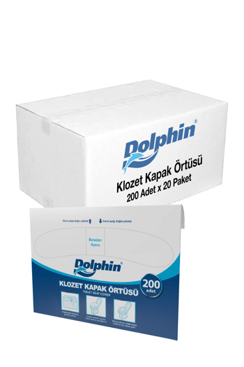 Dolphin Klozet Kapak Örtüsü 200 Adet