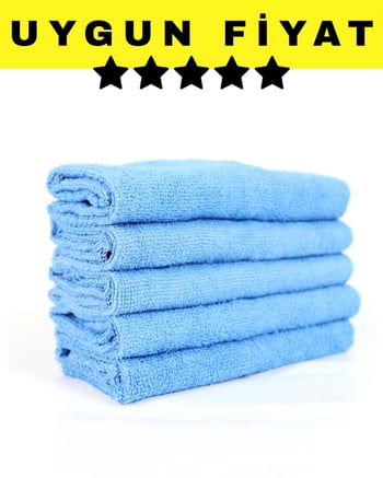 Vipex 40x40 cm Ultra Emiciliğe Sahip 160 Gsm Mikrofiber Bez Mavi Renk