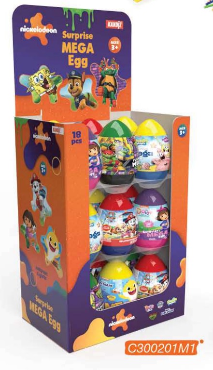 Kandiz Surprise Giant Egg 80g Kumbaralı Dev Yumurta