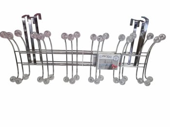 Zenda 12'Li Krom Kapı Arkası Askı