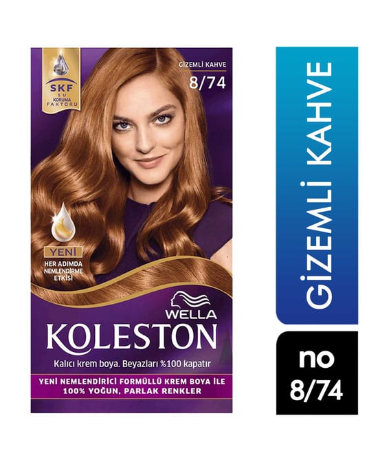 Koleston Saç Boyası no 8/74 Gizemli Kahve