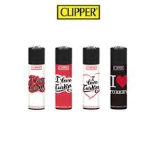 Clipper Reusable I Love Turkey Çakmak 48'li