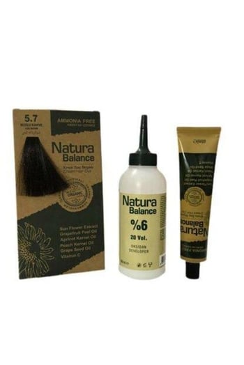 NATURA BALANCE SAÇ BOYASI 5.7 BUZUL KAHVE