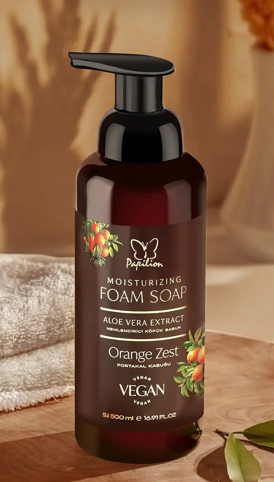 Papillion Portakal Sıvı Köpük Sabun 500 ML