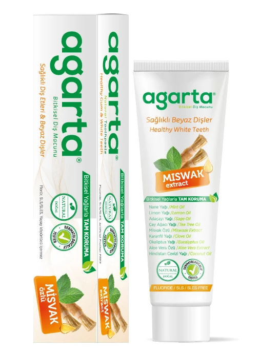 Agarta Misvak Özlü Doğal Diş Macunu 100 Ml.