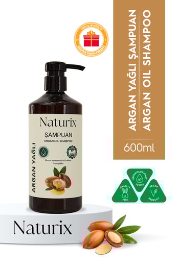 Naturix Argan Yağlı Şampuan 600ml