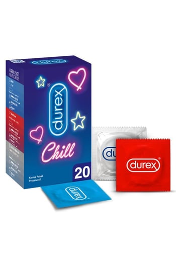 Durex Chill 20'lı Karma Paket Prezervatif