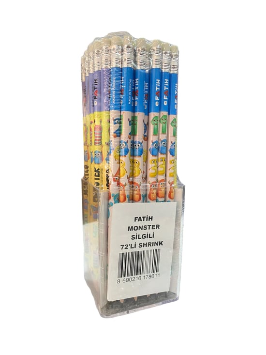 Fatih 17860 Monster Kurşun Kalem 2b 72'li