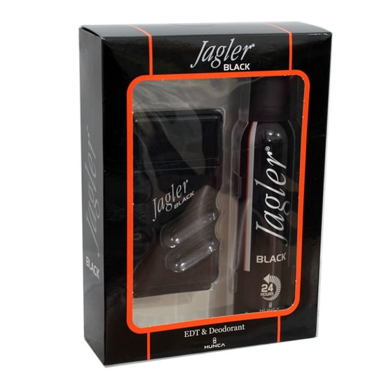 Jagler Parfüm Black EDT 90 Ml Ve 150Ml Deodorant Erkek Parfüm Set