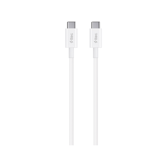TTEC 2DK36B TYPE C - TYPE C BEYAZ ŞARJ KABLOSU