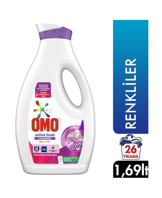 Omo Sıvı Çamaşır Deterjanı 1,69 lt 26 Yıkama Color