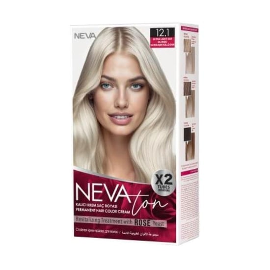 Nevaton 2 Li  Saç Boyası 12.1 Ultra Açık Sarı