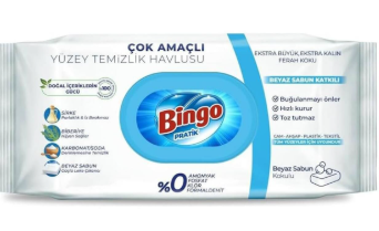 Bingo Yüzey Tem. Havlusu 96 Beyaz Sabun