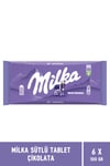 Milka Sütlü Tablet Çikolata 80 gr - 6 Adet