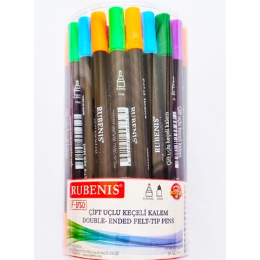 Rubeni̇s Çi̇ft Uçlu Keçeli̇ Kalem 0.4mm - 1mm