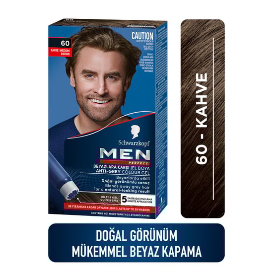 Palette Men Perfect 60 Siyah Kahve 60 ml