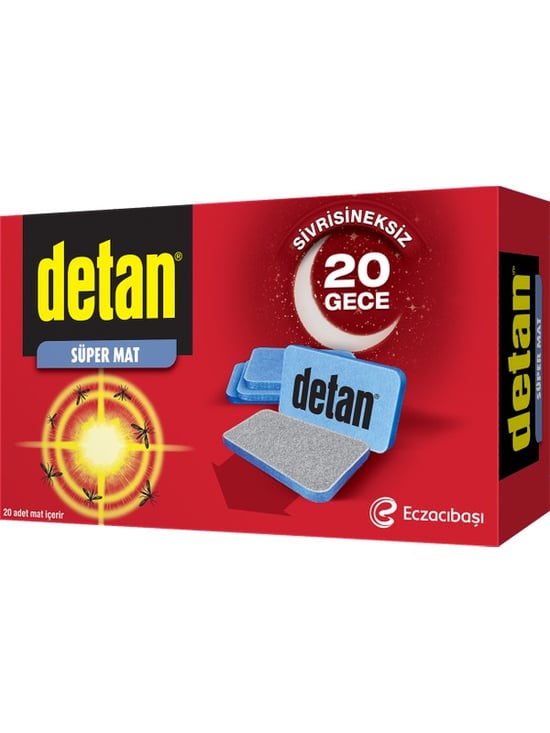 Detan Super Mat Tablet  Sinek Kovucu 20 LI