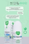 %100 Doğal Roll-on Beyazlatıcı Etkili Deodorant Ter Kokusu Önleyici Bitkisel Lekesiz Vegan 50 ml