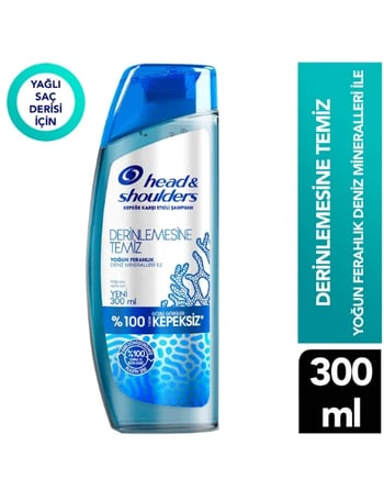Head And Shoulders Derinlemesine Temiz Yoğun Ferahlık 300 ML