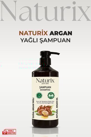 Naturix Argan Yağlı Şampuan 600ml