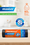 Macromax Master Çöp Torbası Battal Boy 10 Adet
