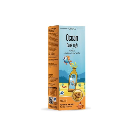 Ocean Balık Yağı Portakal Aromalı 150 Ml