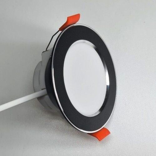 Erbay Elektrik 3 Renkli Led Spot 6w Şık Dekoratif Led Işık Sıva Altı Siyah