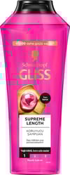 Gliss Supreme Length Koruyucu Şampuan Yağlı Köklü, Kuru Uçlu Saçlar 400 ml