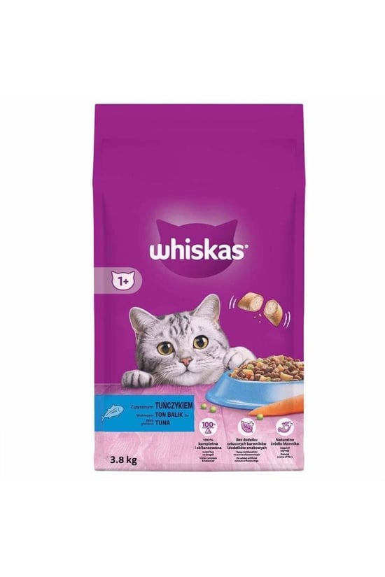 Whiskas Ton Balıklı Kuru Kedi Maması 3.8 Kg