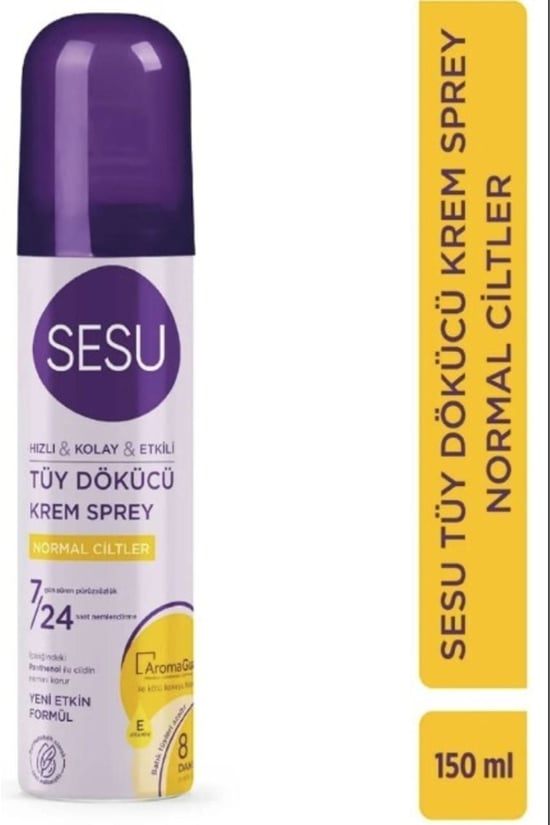 Sesu Erkek Tüy Dökücü Sprey Normal Cilt 150 ml