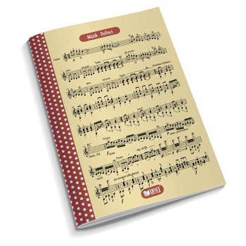 Umut Büyük Müzik Defteri 40 Yaprak 12'li