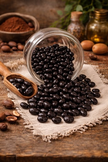 Bitter Çikolatalı Badem Draje -1 Kg