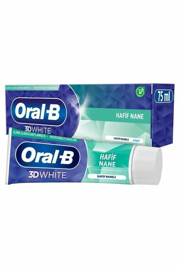 Oral-B Pro 3D Beyazlatma Naneli Diş Macunu 75 Ml