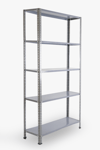 5 Katlı Civatalı Hafif Yük Rafı 200x43x93 cm Gri